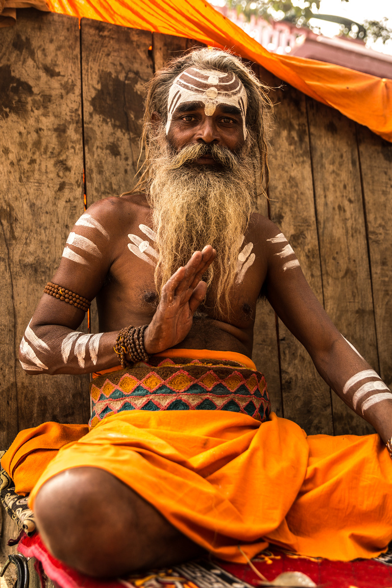 Sadhu in Varanasi, India