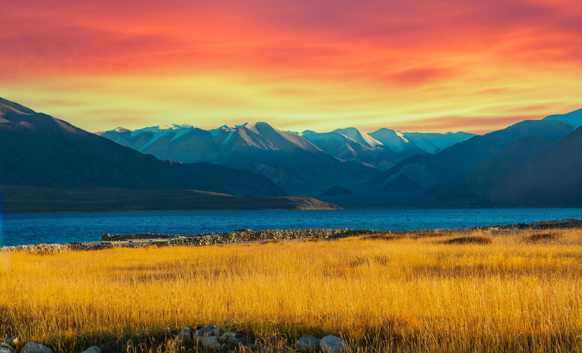 Landscape View of Ladakh India